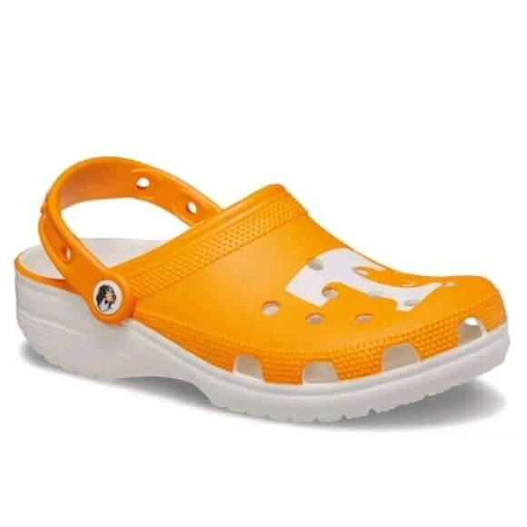 University of Tennessee Volunteers Crocs Classic VOLS Clogs Mens 8 W10 Shoes NEW - Picture 10 of 10